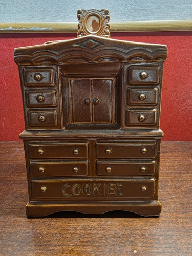 1960 vintage mccoy cookie jar - cookie,