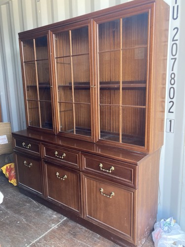 Mahogany plan dresser - mahogany,