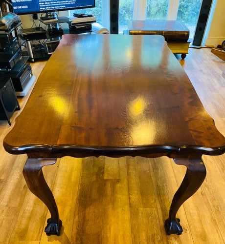 Vintage hardwood dining set - vintage,