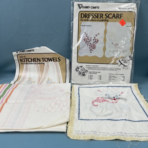 Vintage kitchen towel - vintage,