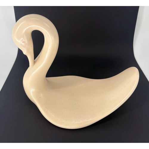 Vintage ceramic swan decor - swan,